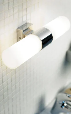 Lampa łazienkowa TANG Nordlux E14 2X25W Szkło Chrom