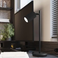 Lampa biurkowa KARBON czarna (SL.1586) - Sollux Lighting