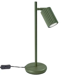 Lampa biurkowa KARBON zielona oliwka (SL.1624) - Sollux Lighting