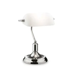 Lampa biurkowa LAWYER TL1 kol. chrom (045047) Ideal Lux