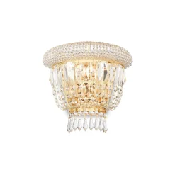 Lampa ścienna / Kinkiet DUBAI Mosiądz (DUBAI_AP2_OTTONE) - Ideal Lux