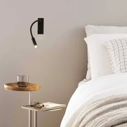 Lampa ścienna / Kinkiet IO Czarny (IO_AP_NERO) - Ideal Lux