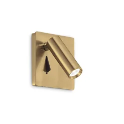 Lampa ścienna / Kinkiet LITE Mosiądz (LITE_AP_OTTONE) - Ideal Lux