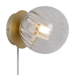 Lampa ścienna CHISELL Nordlux E14 25W Metal Mosiądz