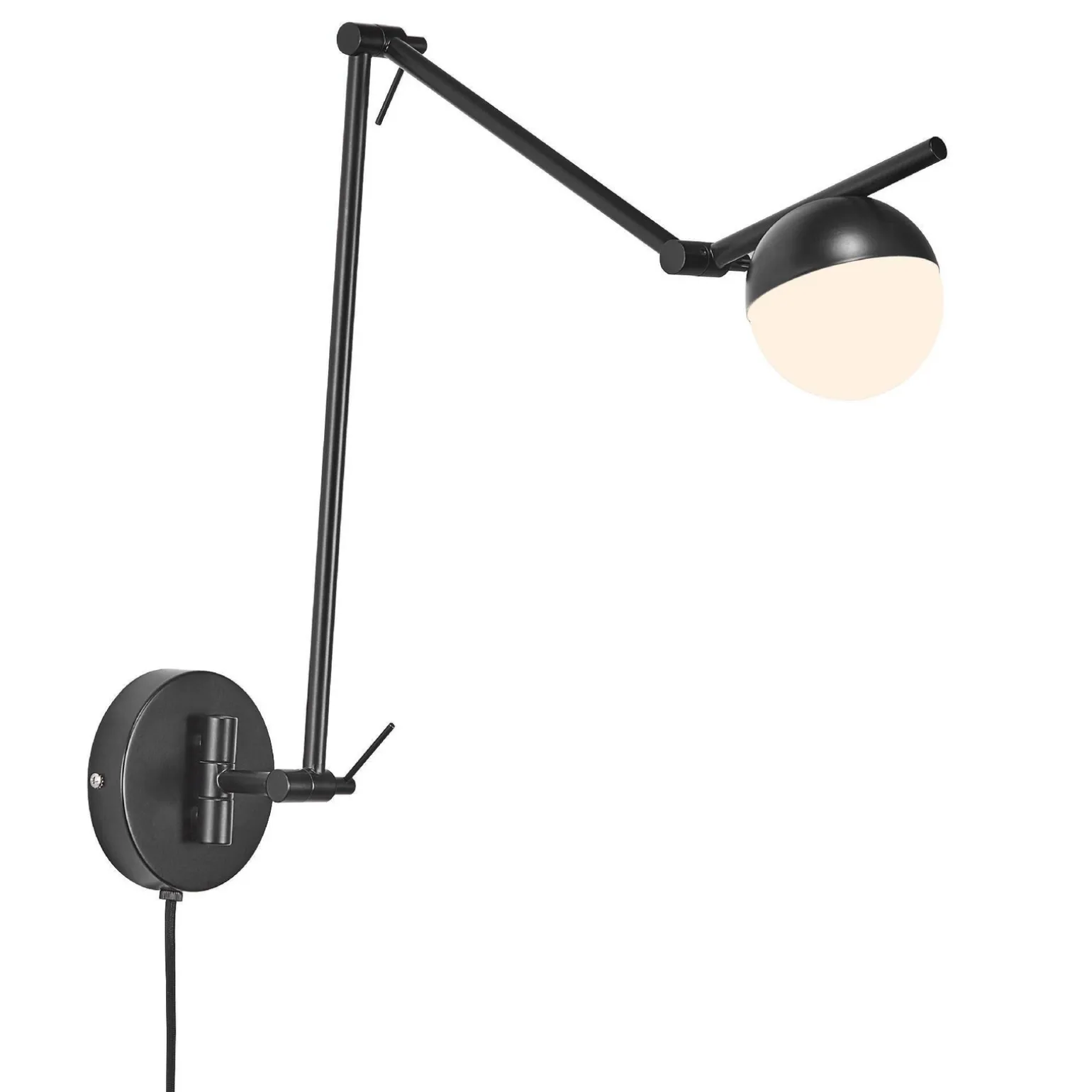 Lampa ścienna CONTINA Nordlux G9 5W Metal Czarny