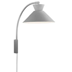 Lampa ścienna DIAL Nordlux E27 40W Metal Szary
