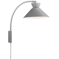 Lampa ścienna DIAL Nordlux E27 40W Metal Szary