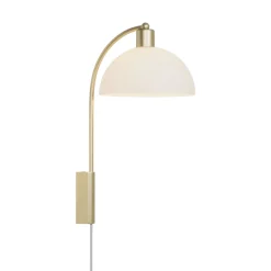 Lampa ścienna ELLEN Nordlux E14 40W Metal Mosiądz