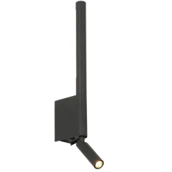 Lampa ścienna EXPLORE czarna 43 cm (MB81806-BK) - Step into Design