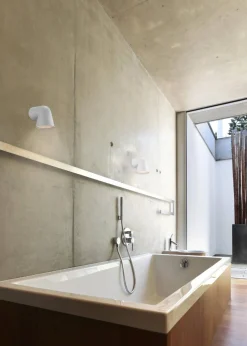 Lampa ścienna FRONT Nordlux GU10 28W Aluminium Biały