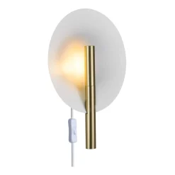 Lampa ścienna FURIKO Nordlux G9 6W Metal Szczotkowany mosiądz