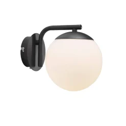 Lampa ścienna GRANT Nordlux E14 40W Szkło Czarny