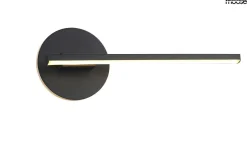 Lampa ścienna HORIZON czarna (MSE010100334) - Moosee