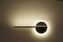 Lampa ścienna HORIZON czarna (MSE010100334) - Moosee