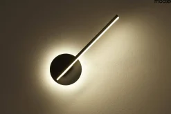 Lampa ścienna HORIZON czarna (MSE010100334) - Moosee