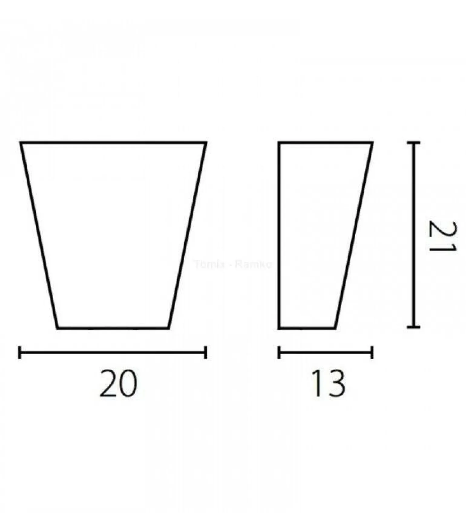 Lampa ścienna, kinkiet Bari (677410 Ramko