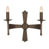 Lampa ścienna, kinkiet CROMWELL kol. STARY BRĄZ (CW2 OLD BRZ) - Elstead Lighting
