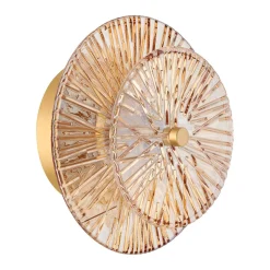 Lampa ścienna LUXIO LED bursztynowa 20 cm (ST-3315-2 copper) - Step into Design