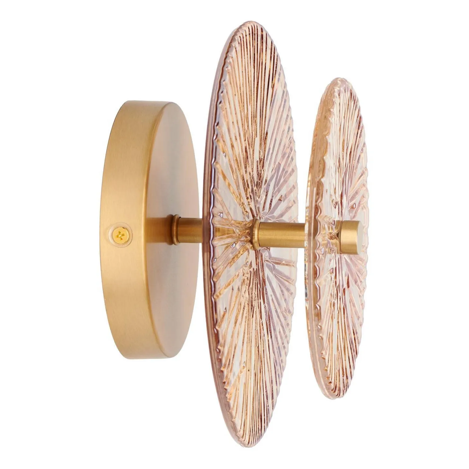 Lampa ścienna LUXIO LED bursztynowa 20 cm (ST-3315-2 copper) - Step into Design