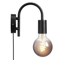 Lampa ścienna PACO Nordlux E27 25W Metal Czarny