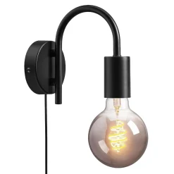 Lampa ścienna PACO Nordlux E27 25W Metal Czarny