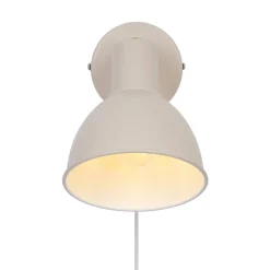 Lampa ścienna POP Nordlux E27 18W Metal Beżowy