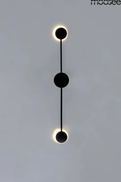 Lampa ścienna SHADOW 2 CLOSE czarna (MSE010100246) - Moosee
