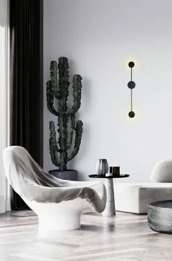 Lampa ścienna SHADOW 2 CLOSE czarna (MSE010100246) - Moosee