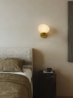 Lampa ścienna SHAPES Nordlux E14 25W Szkło Mosiądz