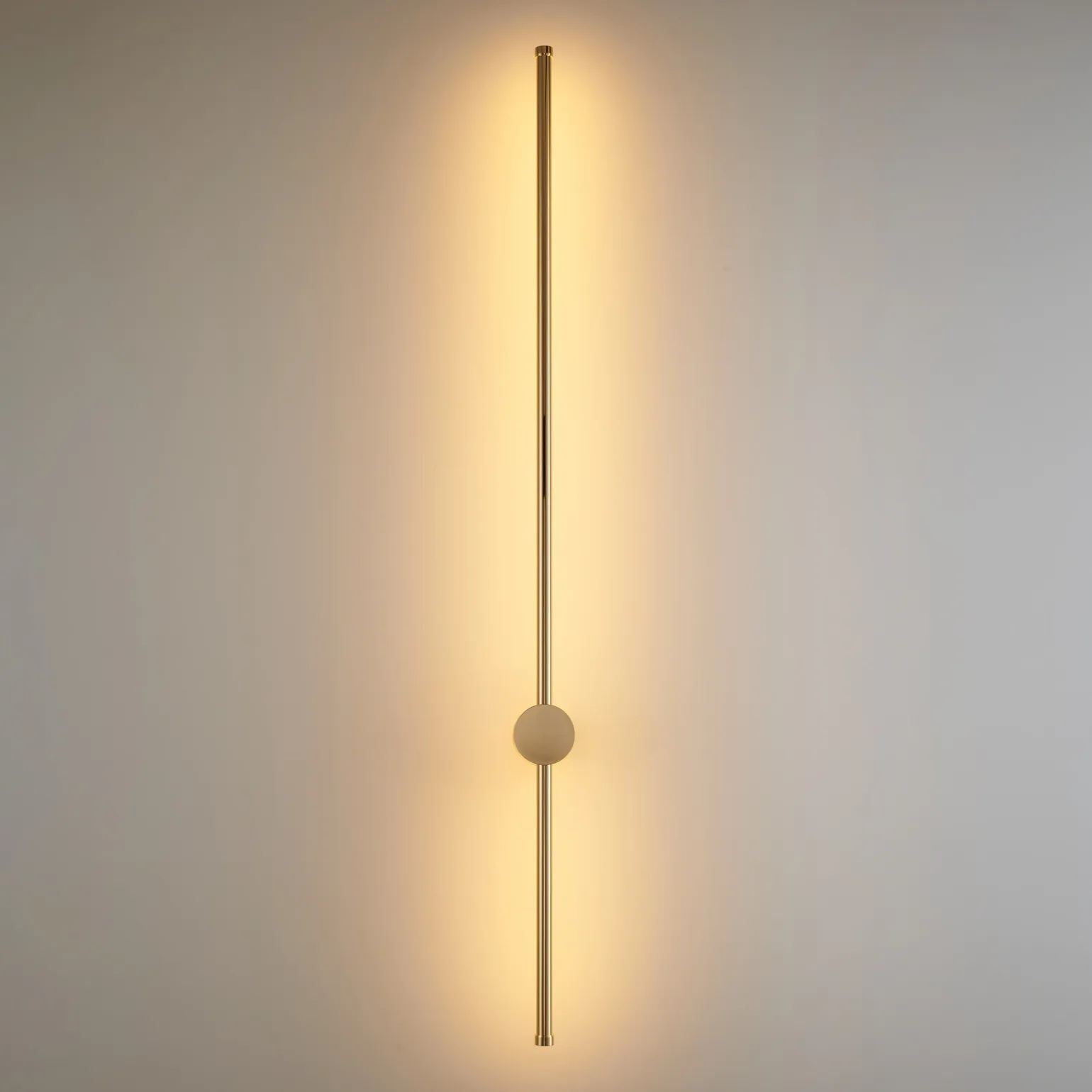 Lampa ścienna SPARO LED złoty połysk 100 cm (ST-1067W-1GD) - Step into Design