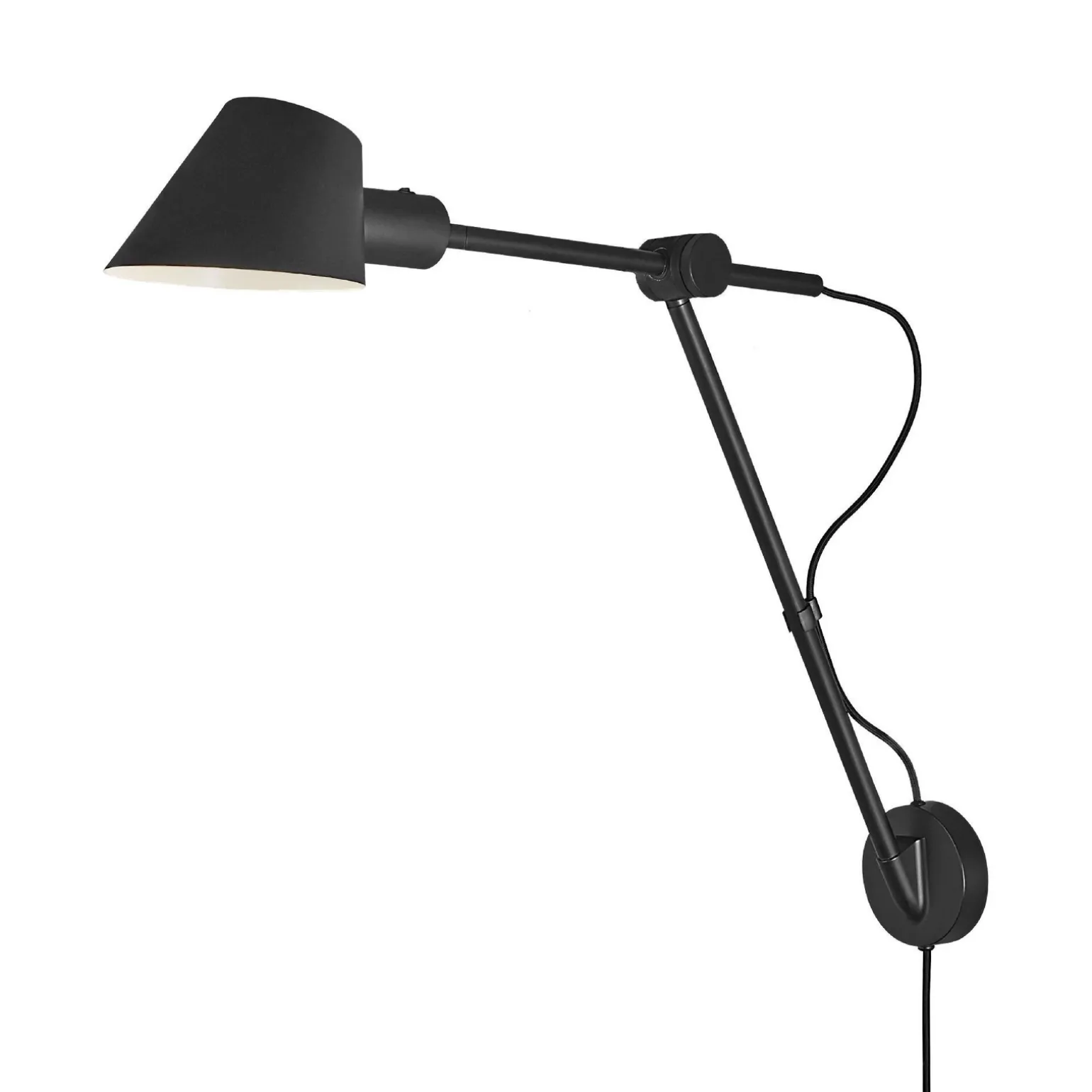 Lampa ścienna STAY Nordlux E27 60W Aluminium Czarny