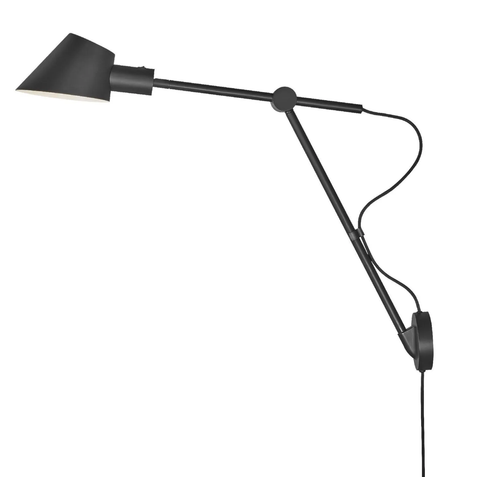 Lampa ścienna STAY Nordlux E27 60W Aluminium Czarny