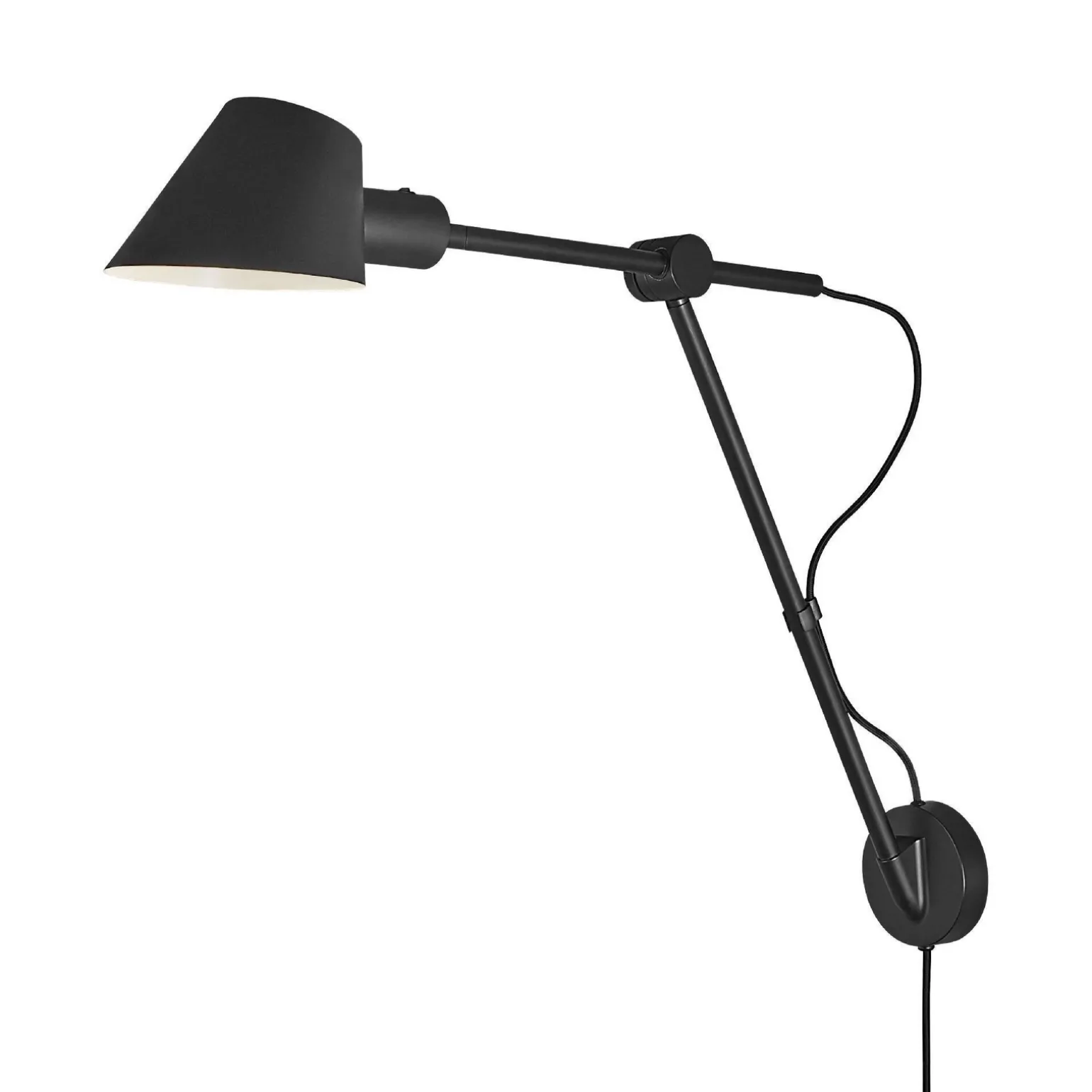 Lampa ścienna STAY Nordlux E27 60W Aluminium Czarny