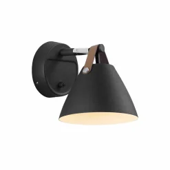 Lampa ścienna STRAP Nordlux GU10 8W Metal Czarny