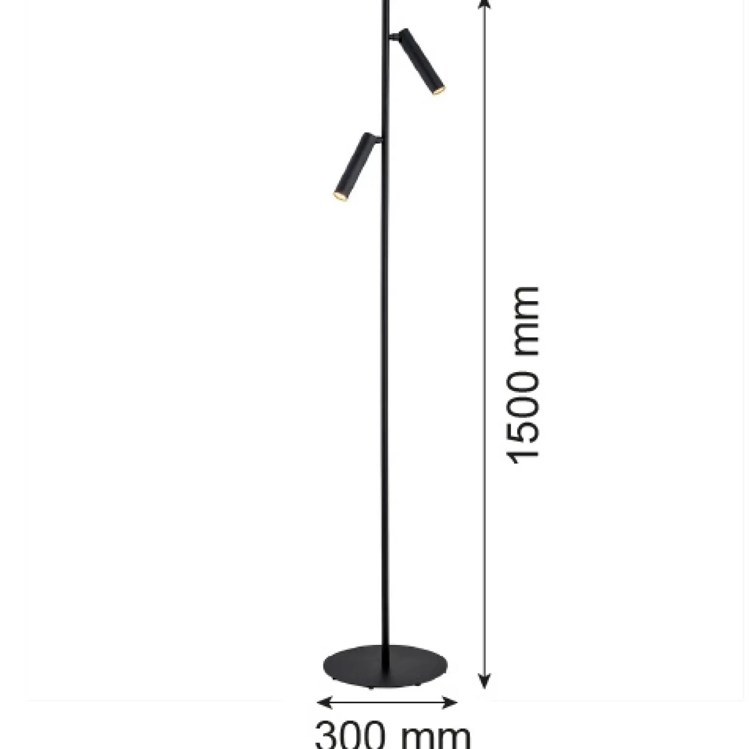 Lampa podłogowa 2 pł. TORRE (7082) - Argon
