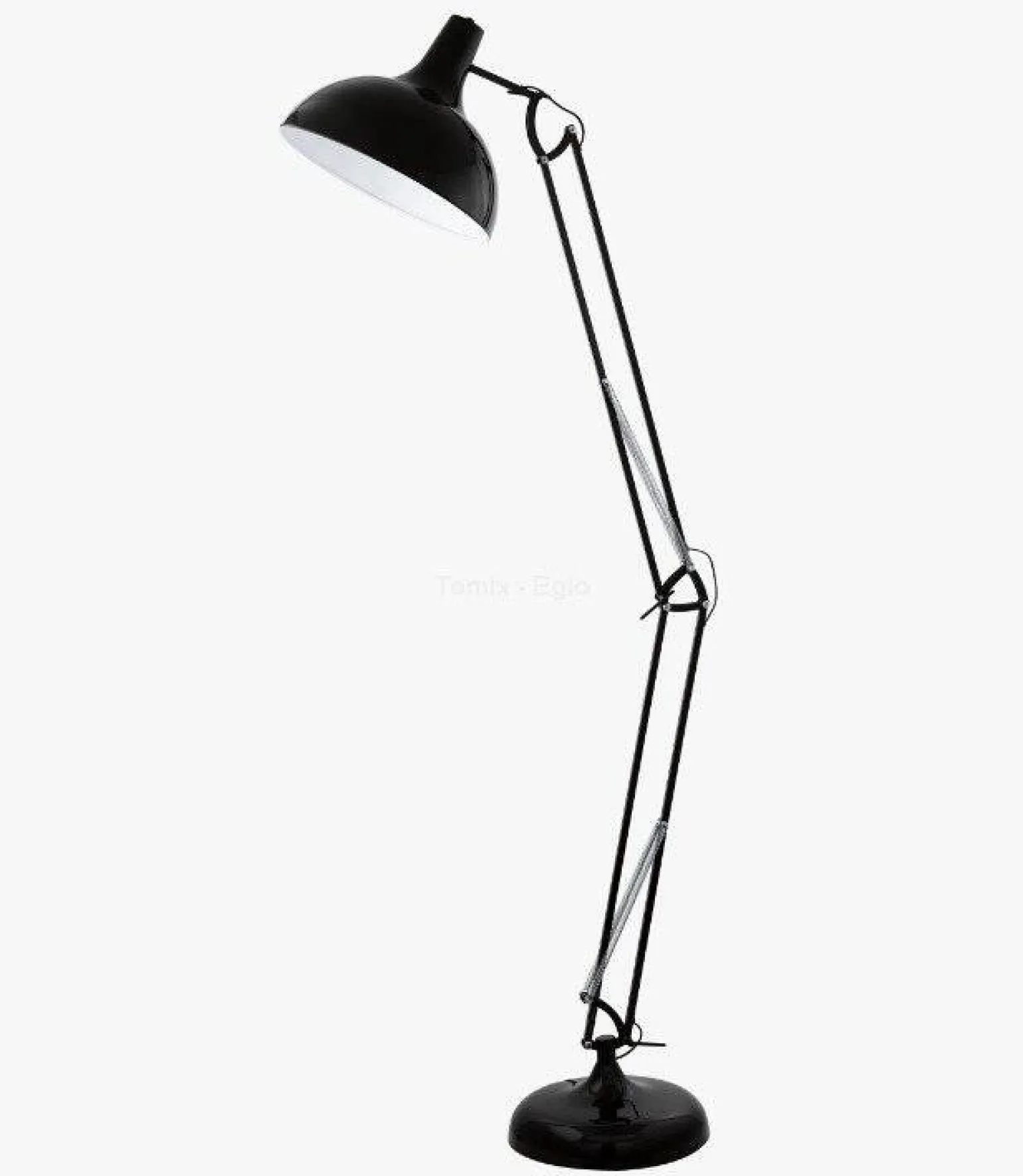 Lampa podłogowa BORGILLIO czarna (94698 - EGLO)