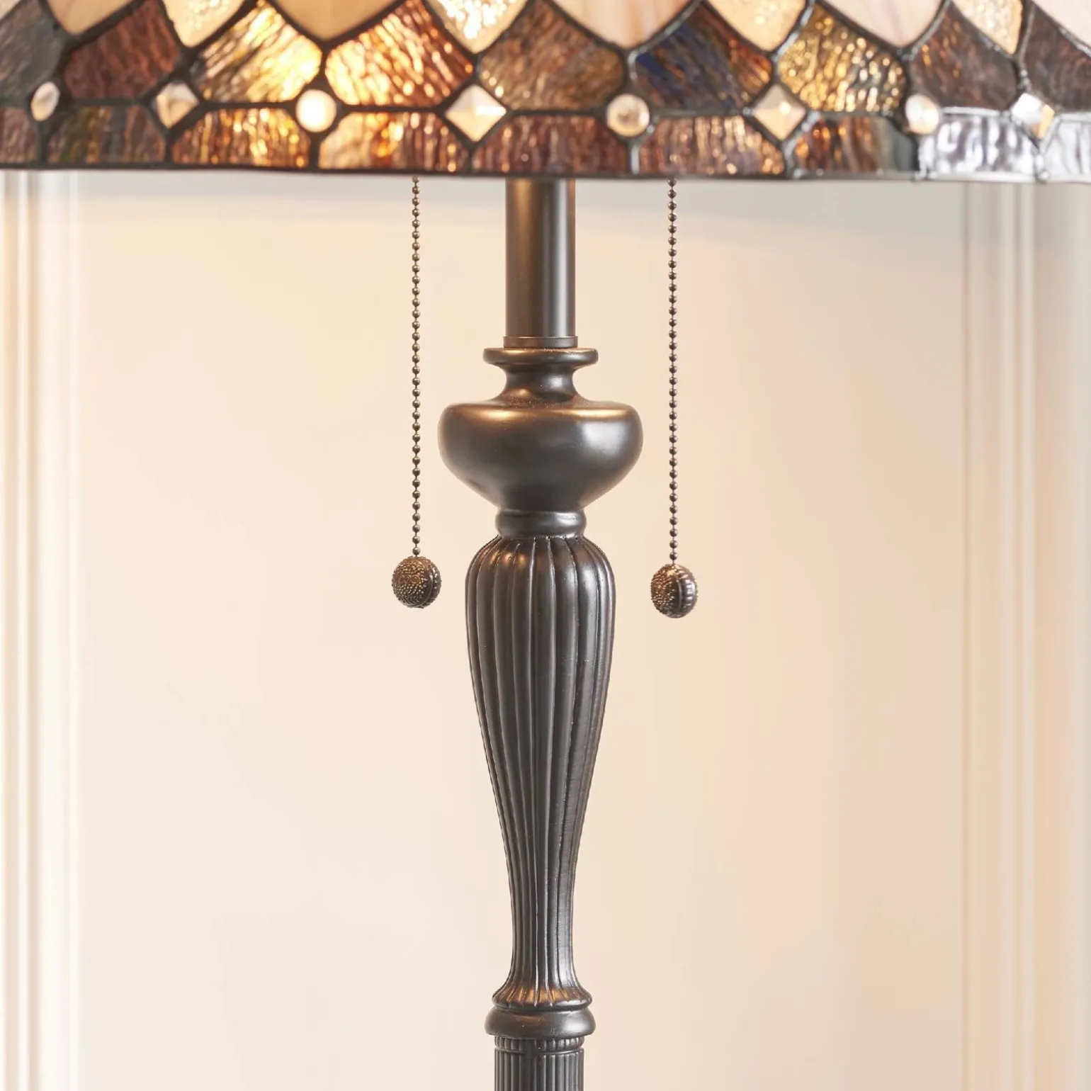 Lampa Podłogowa Brooklyn (63972) Tiffany