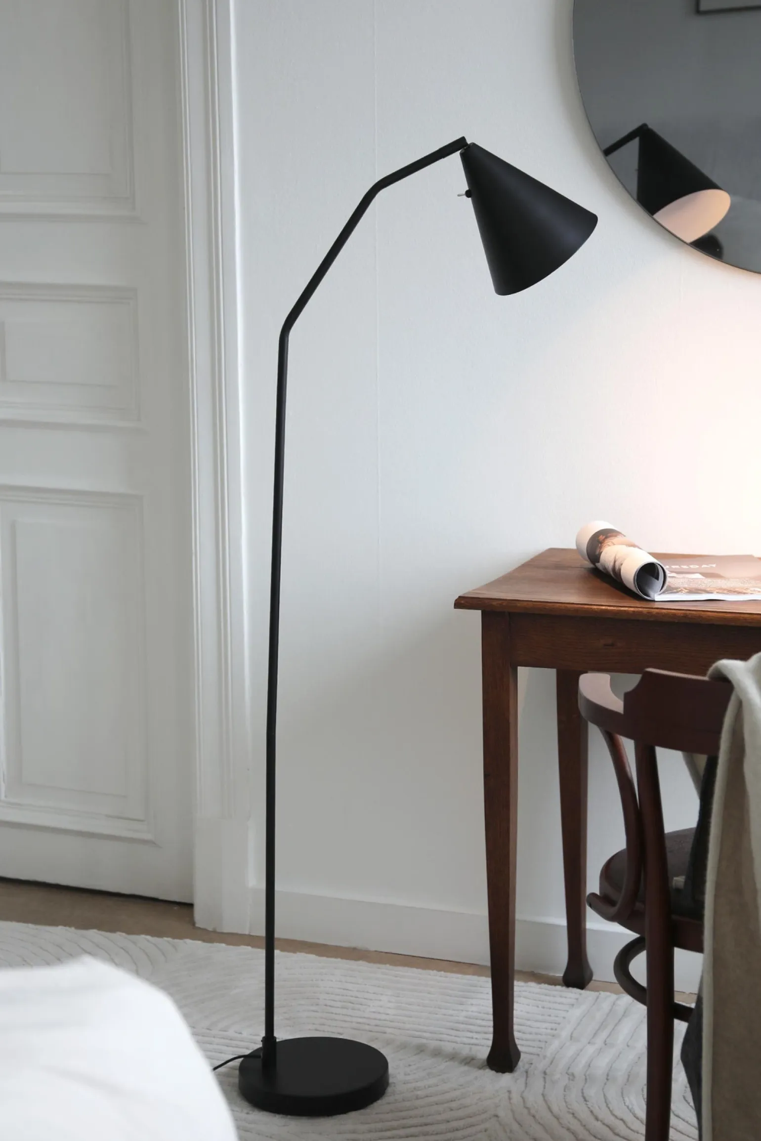 Lampa podłogowa ściemnialna FUNIL Floor 3-Step LED Black (108889) Markslojd