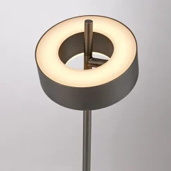 Lampa podłogowa ściemnialna, sterowana Smart Q-ROTATE BRĄZOWA (324-34) - Paul Neuhaus