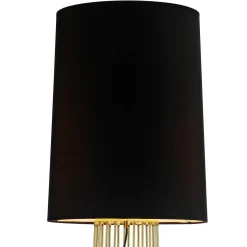 Lampa podłogowa Filo-2 czarno-złota 156 cm (MF1236) - Step into Design