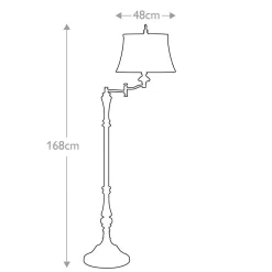 Lampa podłogowa Gibson (FE-GIBSON-SWFL) - Elstead Lighting