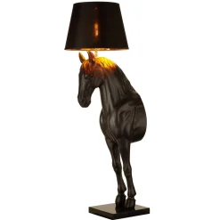 Lampa podłogowa KOŃ S czarna (MF-1237-350) - Step into Design