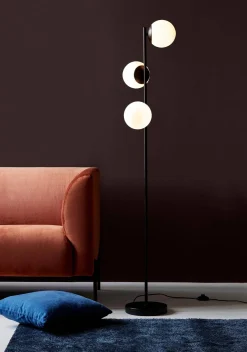 Lampa podłogowa LILLY Nordlux E14 3X15W Metal Czarny