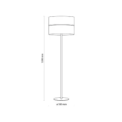 Lampa podłogowa LINOBIANCO (5241) - TK Lighting