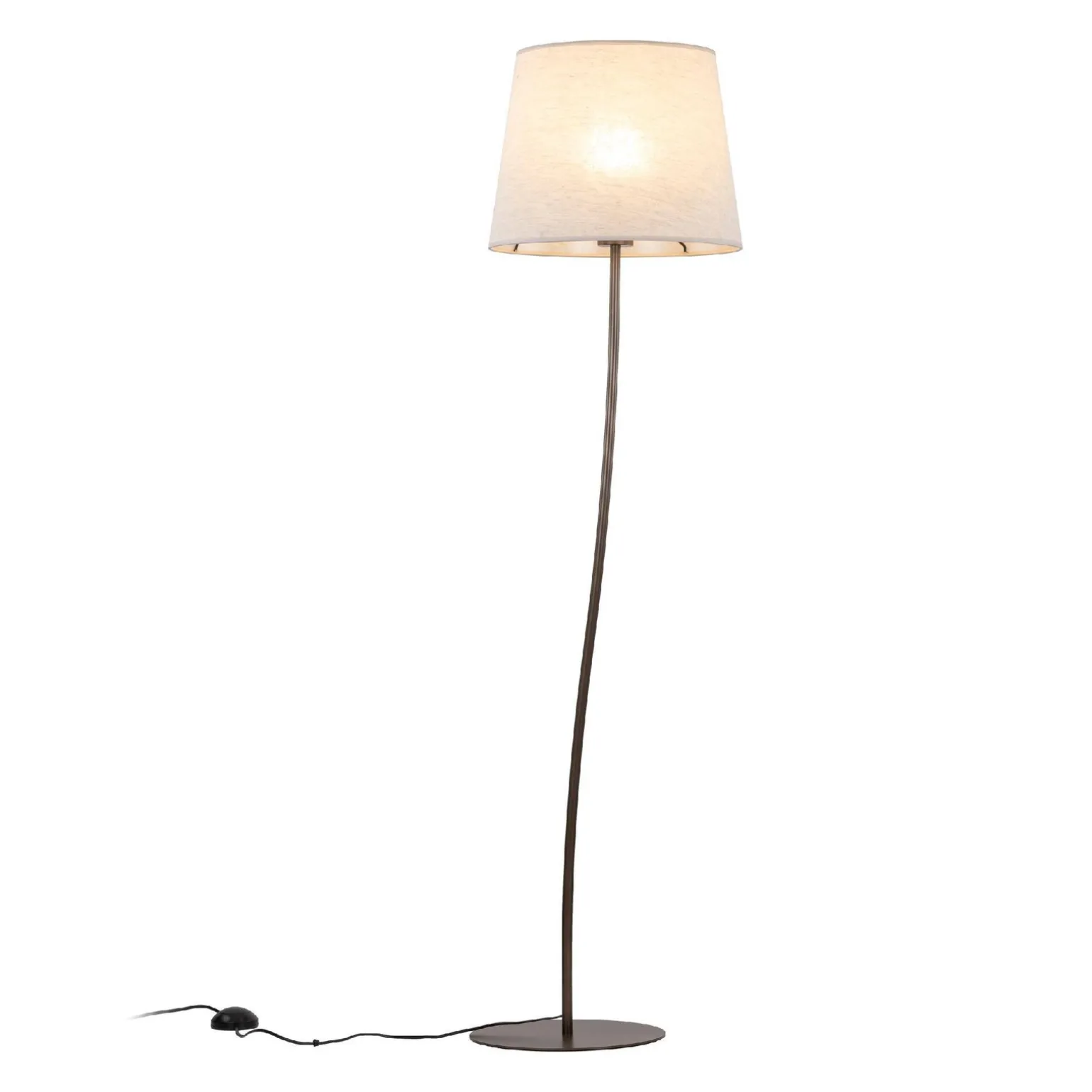 Lampa podłogowa NICOLA BROWN 1 S (16028) - TK Lighting