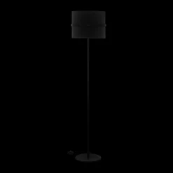 Lampa Podłogowa PARAGUAIO czarna (390036) - EGLO