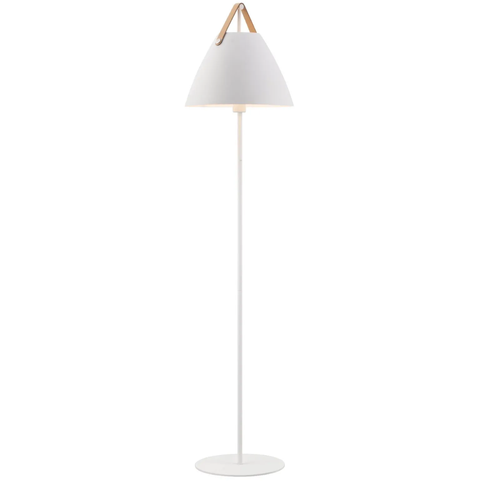 Lampa podłogowa STRAP Nordlux E27 40W Metal Biały
