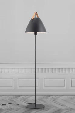 Lampa podłogowa STRAP Nordlux E27 40W Metal Czarny