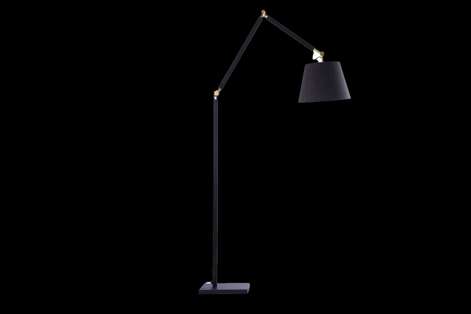 Lampa podłogowa ZYTA FLOOR LAMPBODY BK/GO (AZ4193) - Azzardo