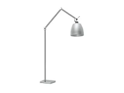 Lampa podłogowa Zyta L Floor stelaż aluminium AZ 2310 + AZ 2596 klosz aluminium - średnica 33 - Azzardo